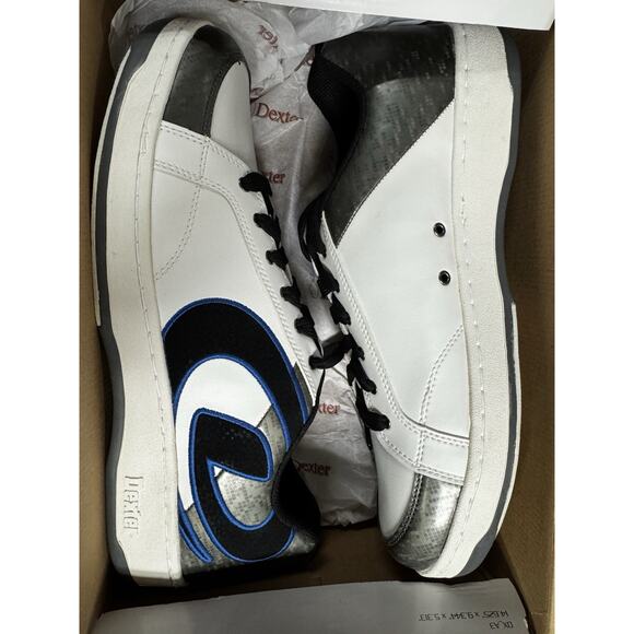 Men’s Size 14 Bowling Shoe NIB Dexter Daxx II White/Grey/Black - Picture 3 of 6